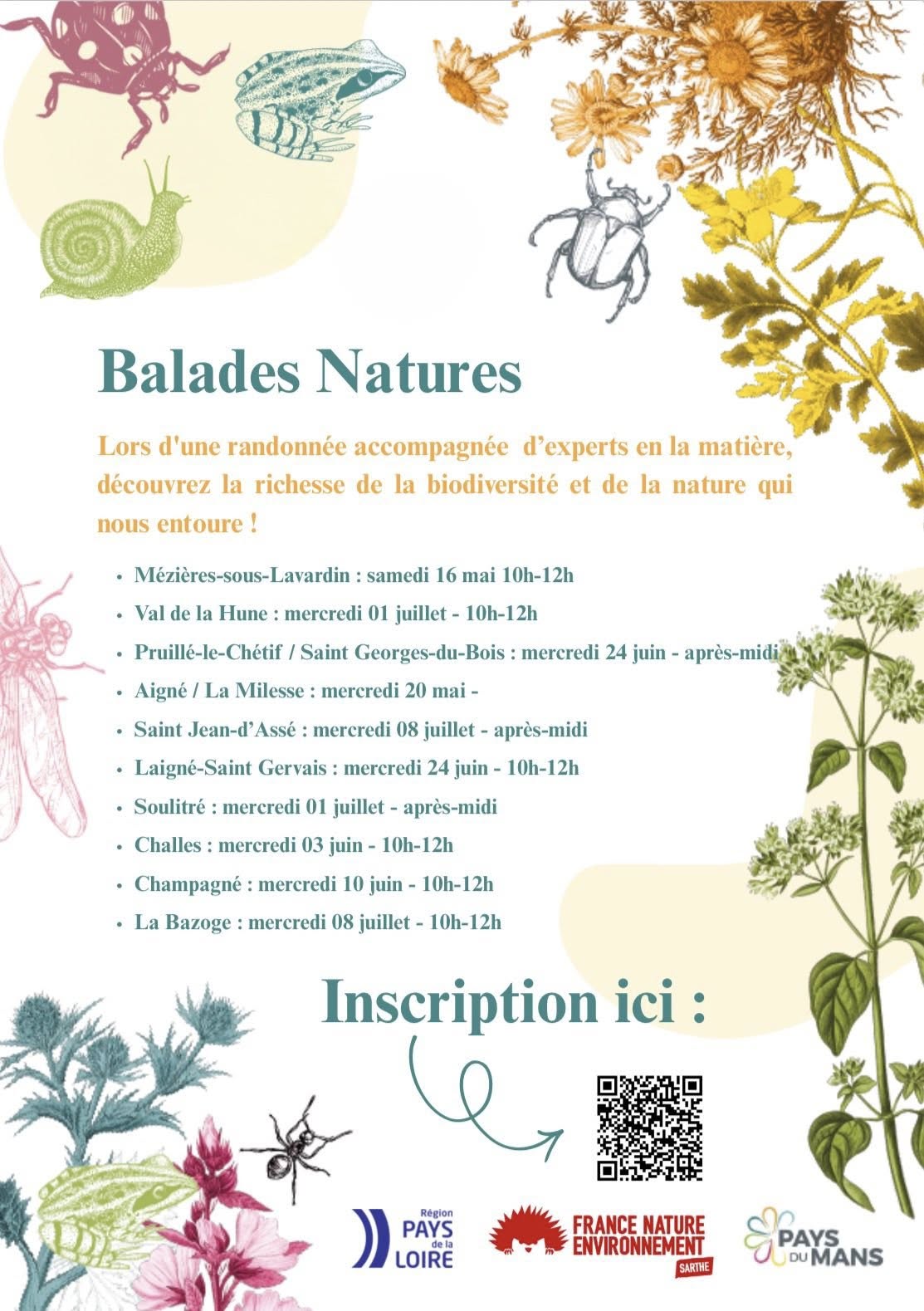 balades natures 2026